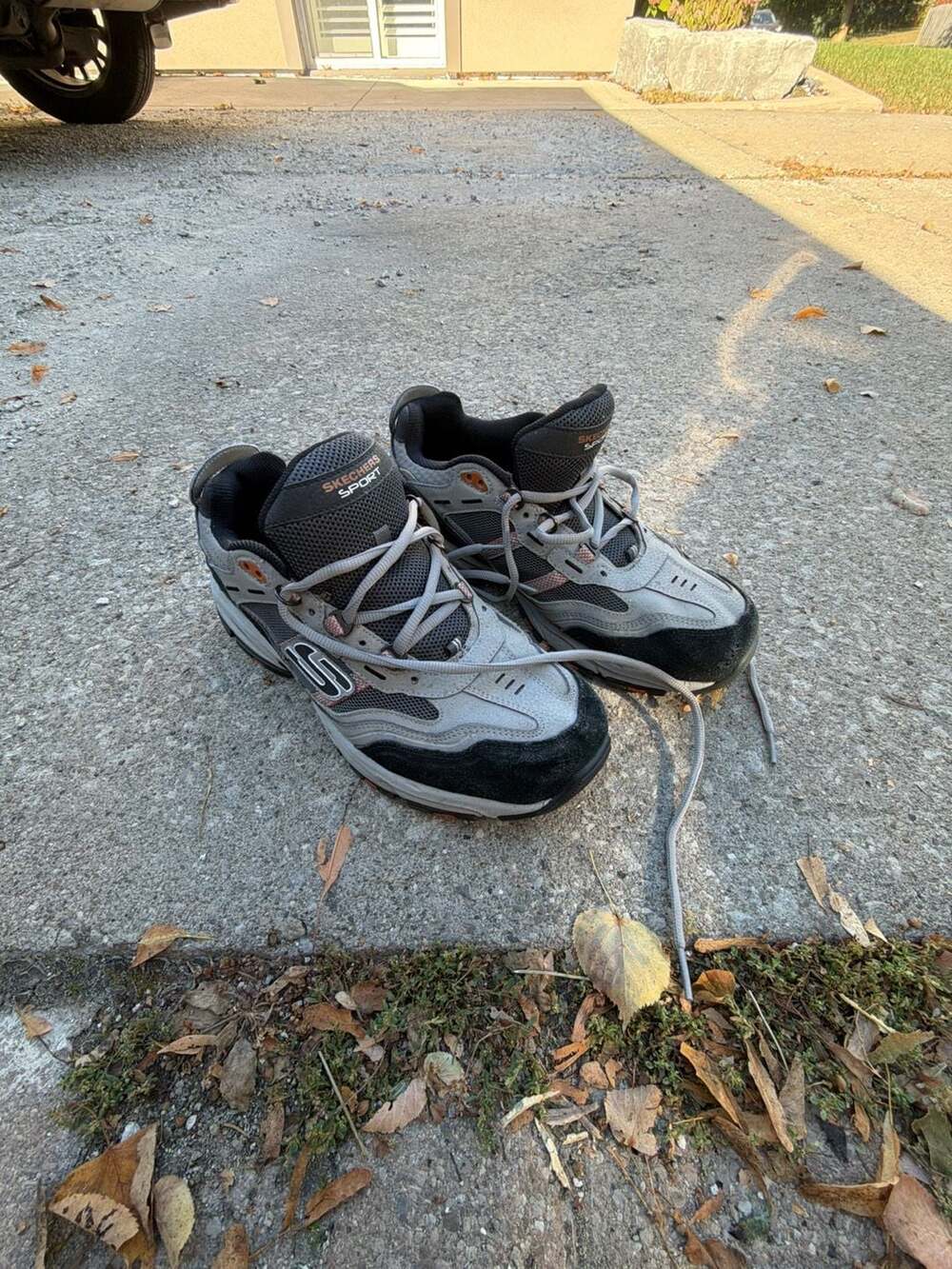 Skechers Sport Vigor 2.0 Nanobet Sneakers Gray Orange